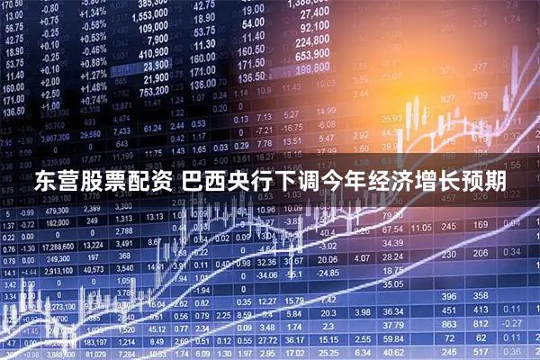 东营股票配资 巴西央行下调今年经济增长预期