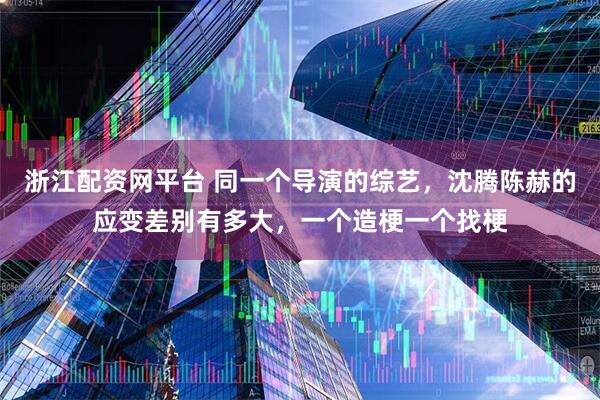 浙江配资网平台 同一个导演的综艺，沈腾陈赫的应变差别有多大，一个造梗一个找梗