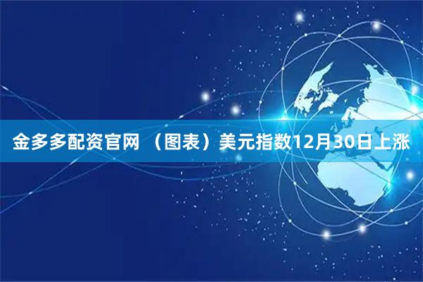 金多多配资官网 （图表）美元指数12月30日上涨