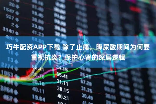 巧牛配资APP下载 除了止痛，降尿酸期间为何要重视抗炎？保护心肾的深层逻辑